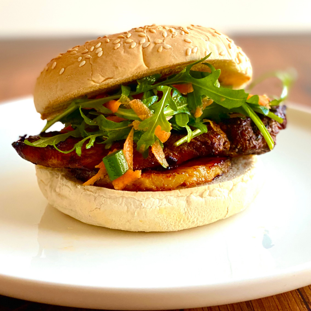 Easy Jerk Chicken Burger